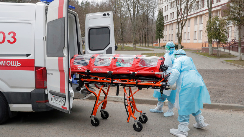 В Белоруссии за сутки выявили 1886 случаев коронавируса