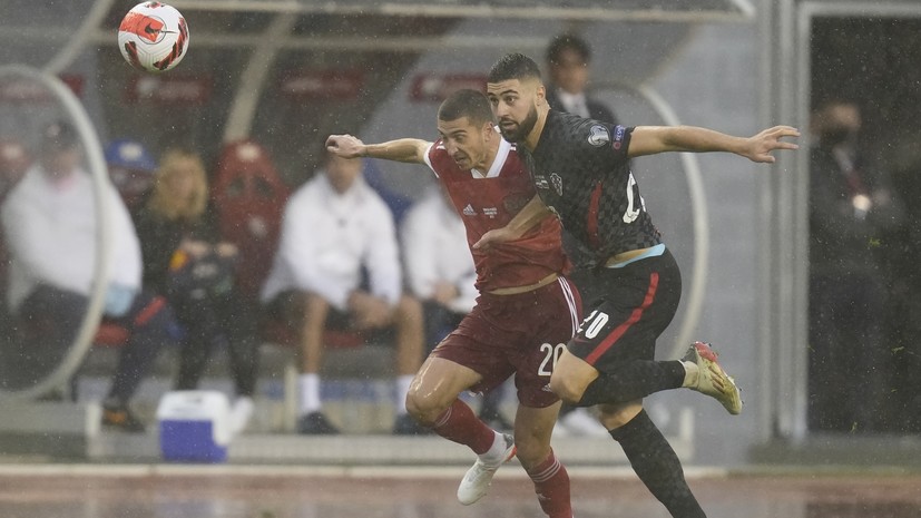 Карпин: мы позволили Хорватии играть в атаку