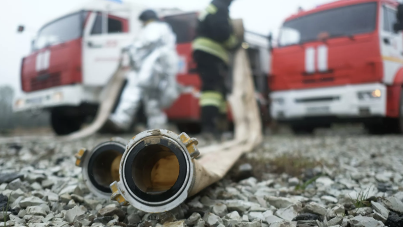 В одном из цехов Новолипецкого металлургического комбината произошёл пожар