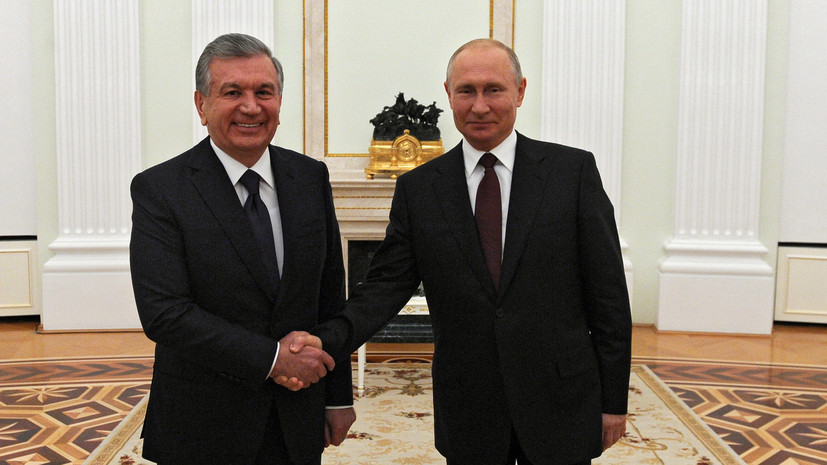 Путин лично поздравил Мирзиеева с победой на президентских выборах в Узбекистане