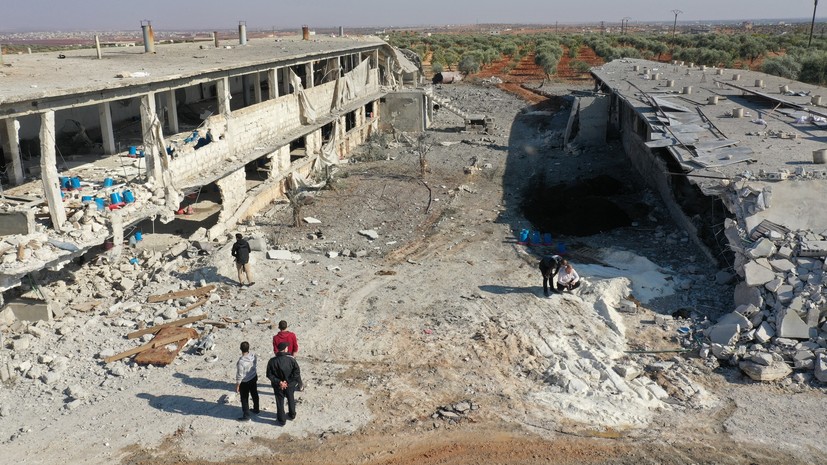 Террористы совершили пять обстрелов в идлибской зоне деэскалации в Сирии