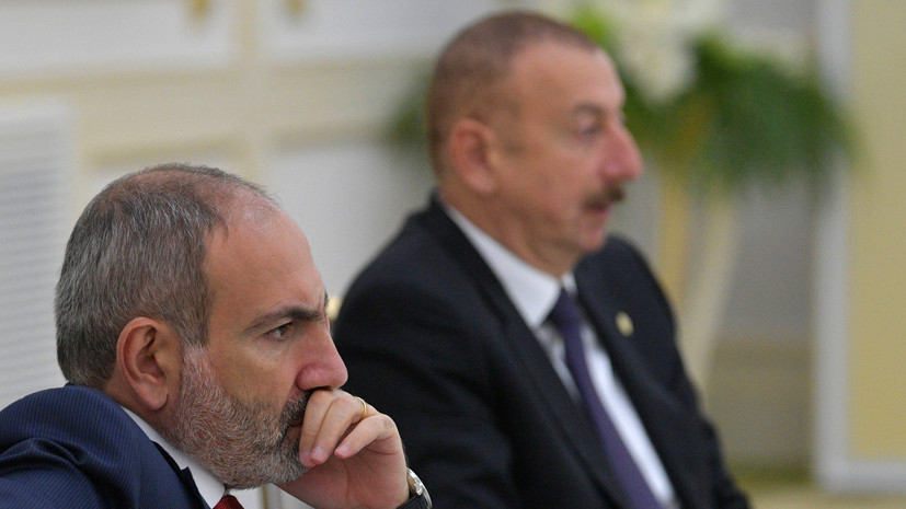 Лидеры Армении и Азербайджана согласились установить контакт для предотвращения инцидентов