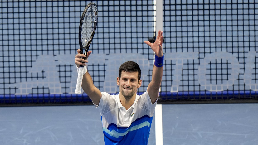 Джокович победил Норри на Итоговом турнире ATP в Турине