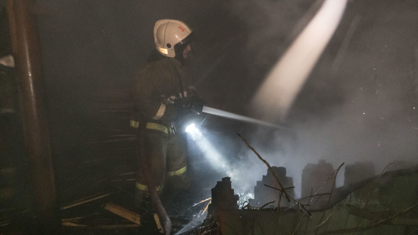 Пожар в цехе в Екатеринбурге потушен