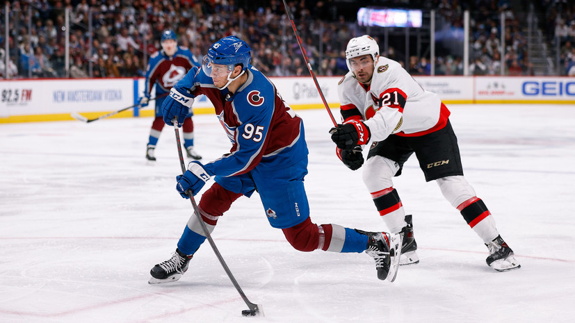 «Колорадо» обыграл «Оттаву» в матче НХЛ, Ничушкин забросил шайбу
