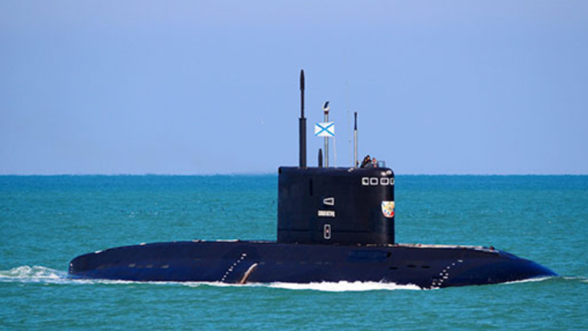 Экипаж субмарины ЧФ провёл учение по постановке мин в акватории Чёрного моря