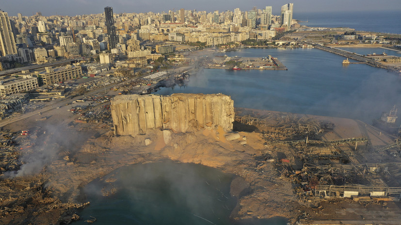 Ливан пригласил российские компании принять участие в восстановлении порта Бейрута