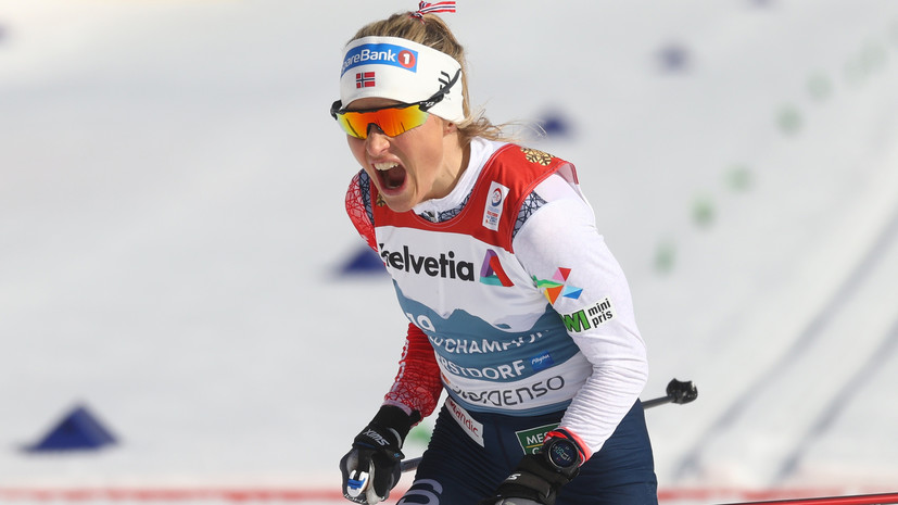 Лыжница Йохауг выиграла гонку преследования на этапе КМ в Руке, Непряева — 12-я