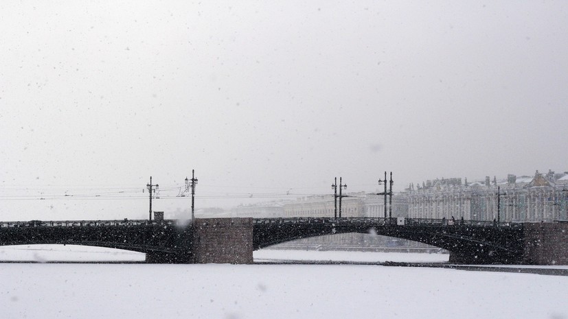 Метеоролог Леус прокомментировал снегопады в Петербурге