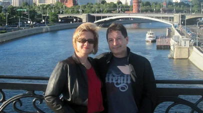 Андрей Безруков и Елена Вавилова в Москве