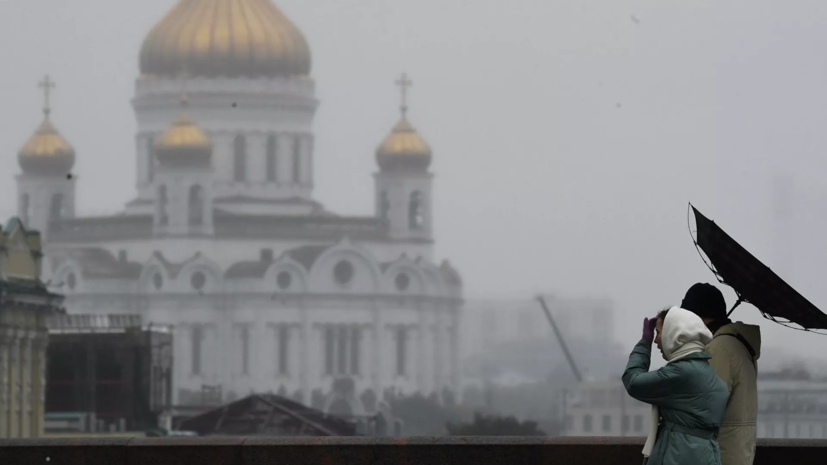 В Москве призвали людей к осторожности из-за сильного ветра