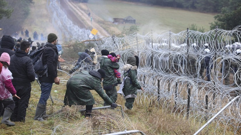 Путин прокомментировал ситуацию на белорусско-польской границе