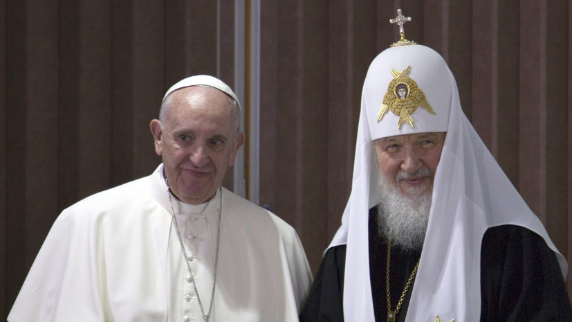 Папа Римский рассказал о подготовке встречи с патриархом Кириллом