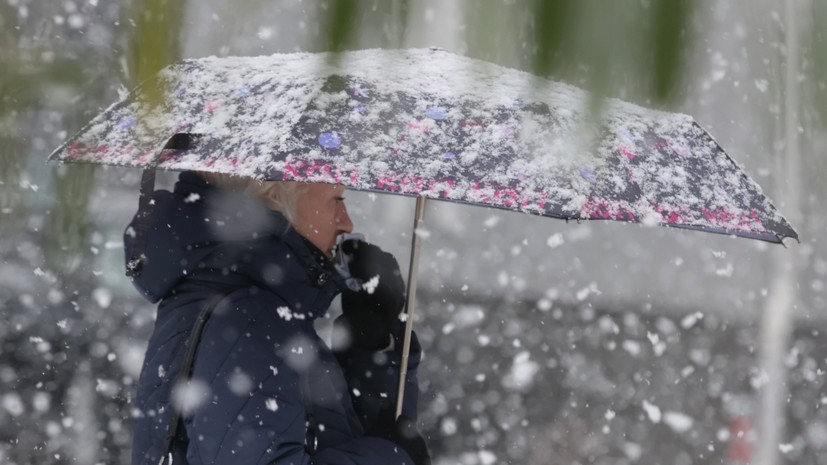 В ряде регионов ЦФО 7 декабря ожидается сильный снег и гололедица