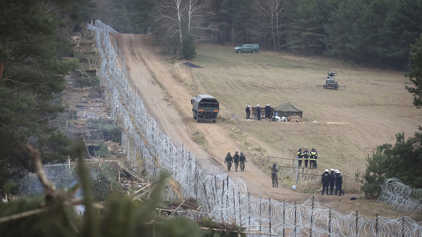В Польше ожидают обострения ситуации на границе с Белоруссией в праздники