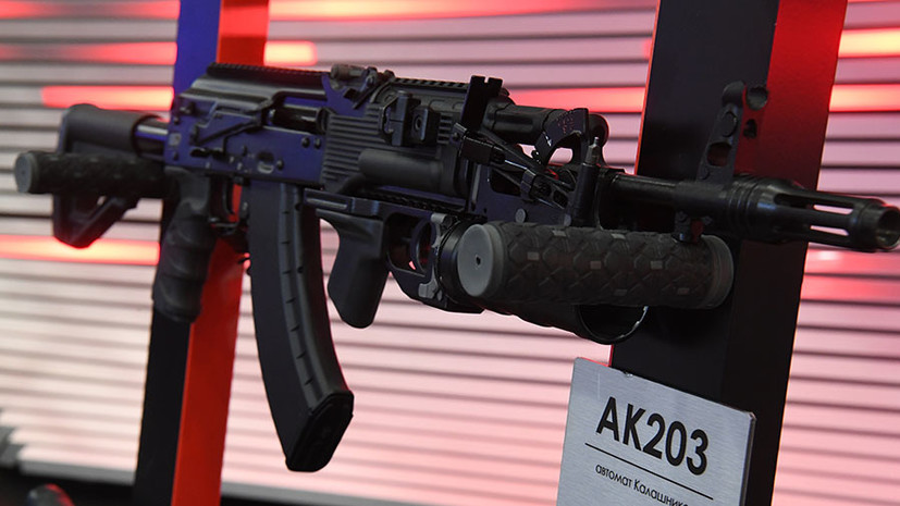 «Надёжность, неприхотливость, высокая убойная сила»: станет ли российский автомат АК-203 основным оружием ВС Индии
