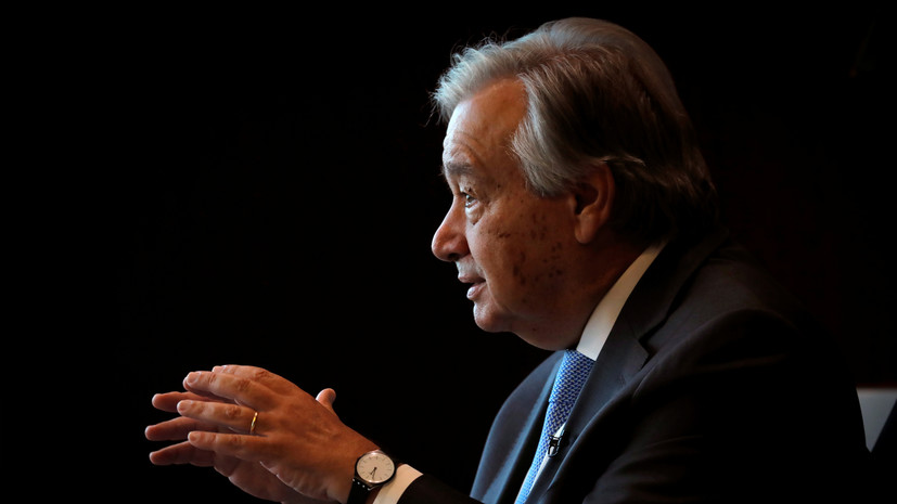 Генсек ООН Гутерреш принял приглашение посетить Олимпийские игры в Китае