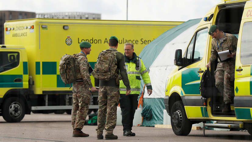 В Великобритании около 750 военных медиков привлекли к борьбе с COVID-19