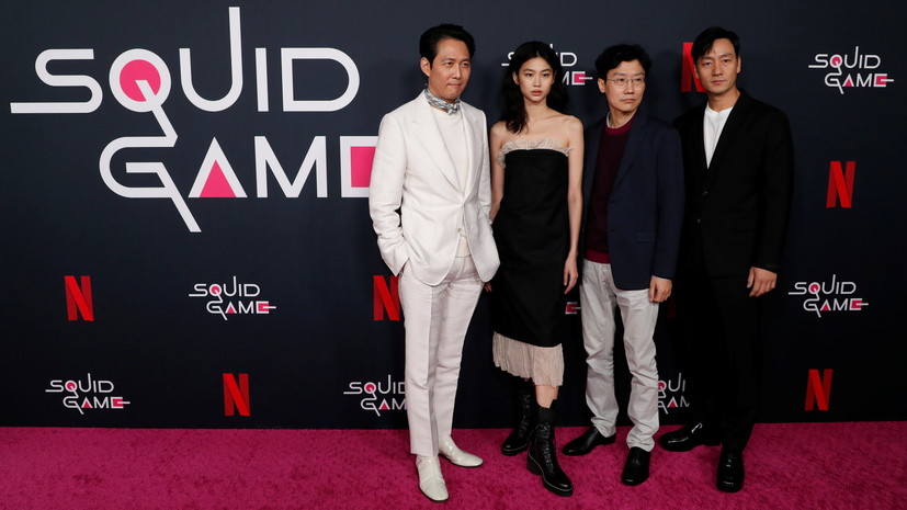 Сериал «Игра в кальмара» номинировали на «Золотой глобус»