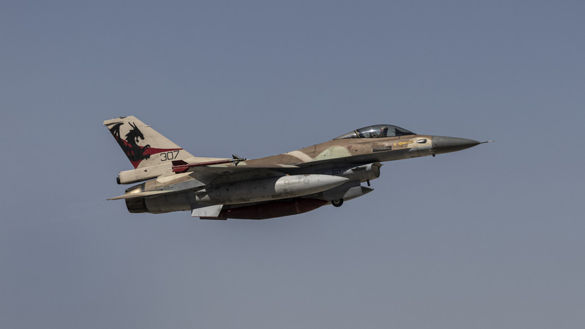 F-16 Израиля нанесли удар восемью ракетами в районе аэропорта Дамаска