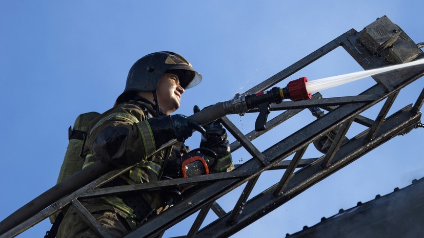Пожар на «Северной верфи» в Петербурге локализован