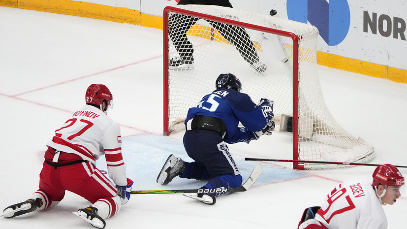 Жамнов объяснил снятие вратаря в овертайме матча с Финляндией