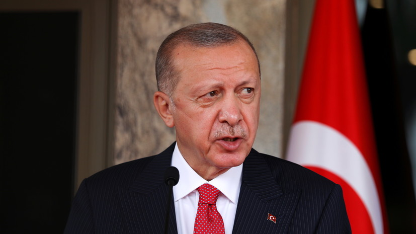 Эрдоган обсудил с Шольцем перспективу присоединения Турции к ЕС
