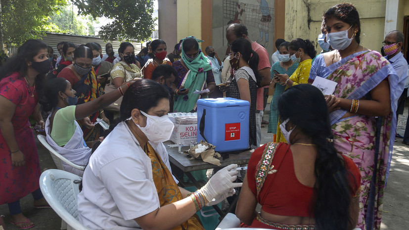 В Индии привили от коронавируса 60% взрослого населения