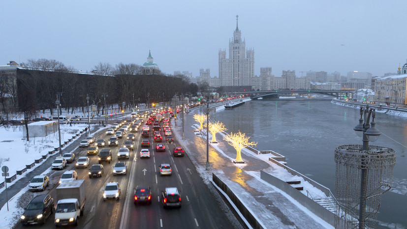 В Москве 25 декабря ожидается до -7 °С