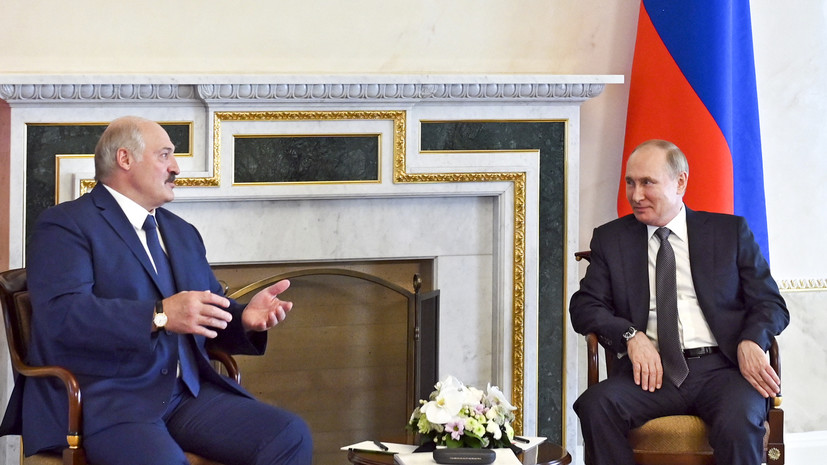 В Белоруссии рассказали о темах переговоров Лукашенко и Путина