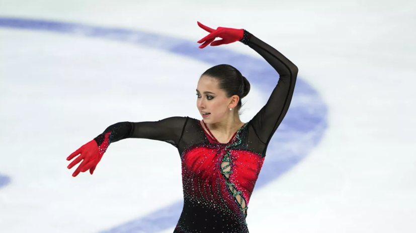 Опубликовано видео чемпионской произвольной программы Валиевой на ЧР по фигурному катанию