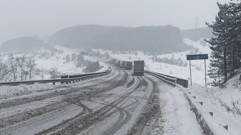 В Челябинской области возобновили движение на закрытом участке трассы М5
