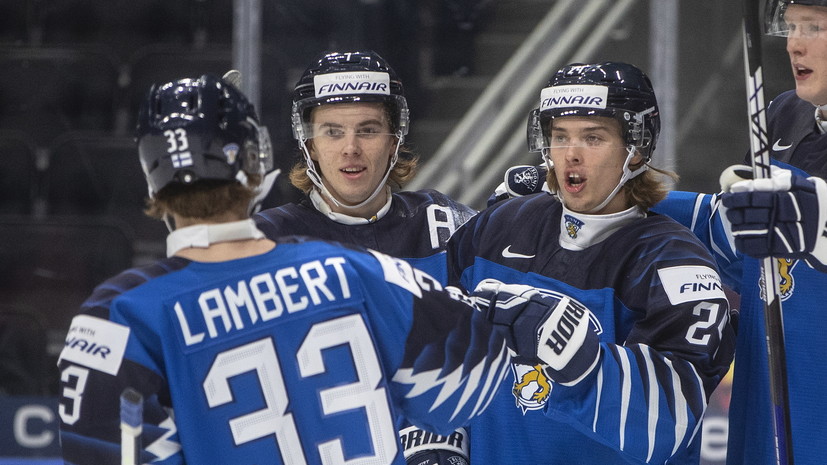 Финляндия забросила семь шайб и разгромила Австрию в матче МЧМ по хоккею