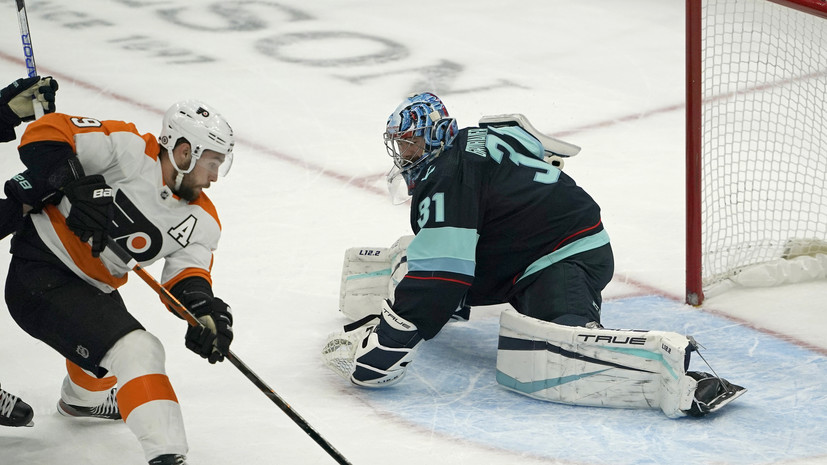 Гол Проворова в овертайме принёс «Филадельфии» победу над «Сиэтлом» в НХЛ