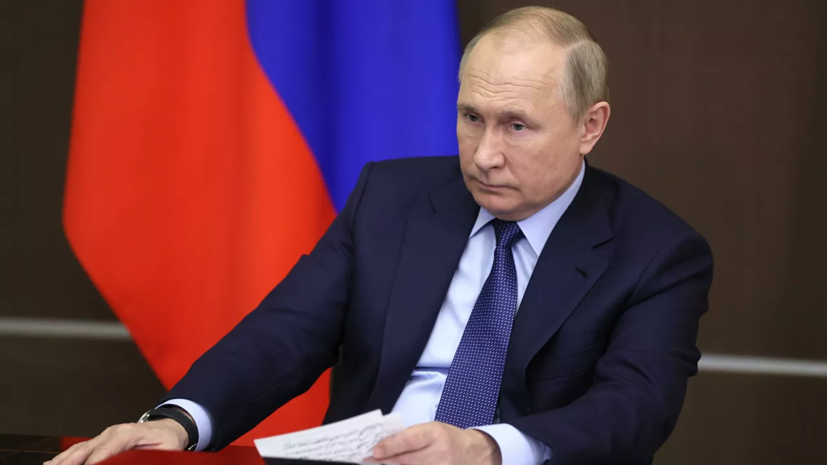 Песков: Путин счёл необходимым телефонный разговор с Байденом перед началом консультаций