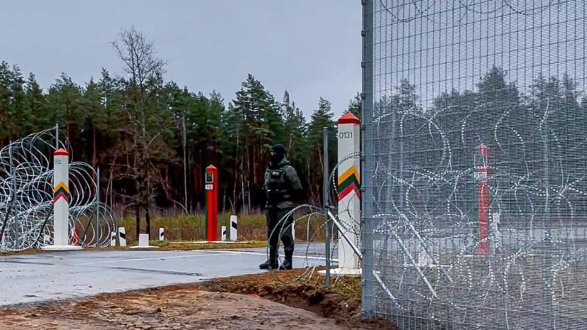 В Литве установили более 150 км заграждений на границе с Белоруссией