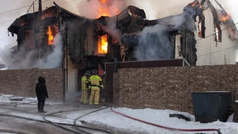 Число жертв пожара в Иркутской области возросло до пяти