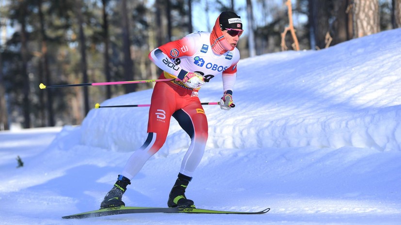 Терентьев обвинил Клебо в падении в полуфинале спринта «Тур де Ски» в Оберстдорфе