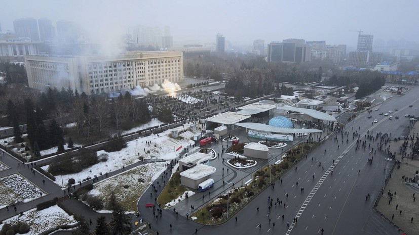 В МИД Киргизии порекомендовали урегулировать ситуацию в Казахстане мирным способом