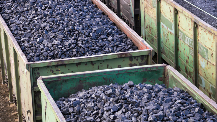 В Киеве заявили, что Россия поставила 60 вагонов угля на Украину для Луганской ТЭС