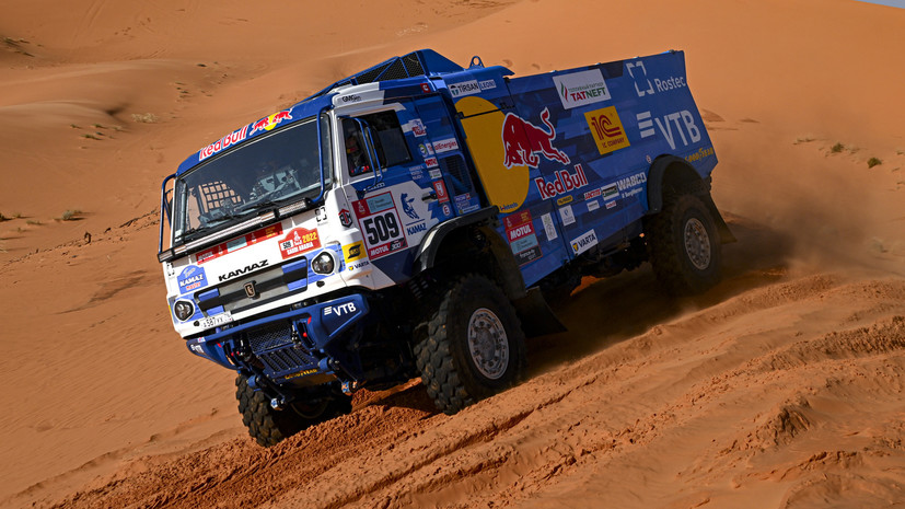 Экипаж Каргинова одержал победу на пятом этапе «Ралли Дакар» в зачёте грузовиков