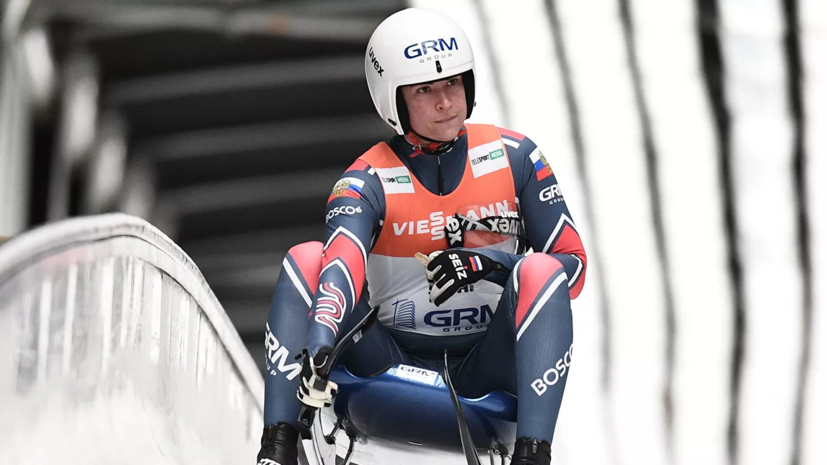 Саночница Иванова завоевала золото в спринте на этапе КМ в Латвии
