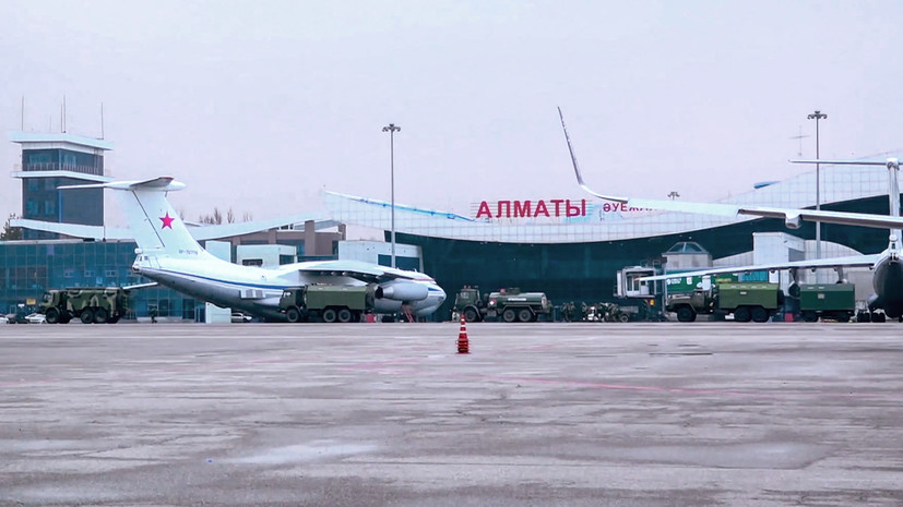 В Минобороны заявили об отсутствии провокаций в аэропорту Алма-Аты за прошедшие сутки