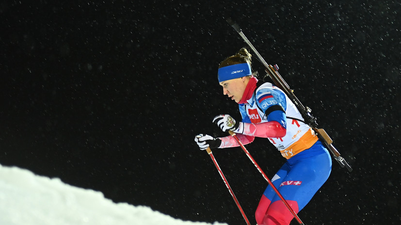 Буртасова завоевала серебро в индивидуальной гонке этапа Кубка IBU
