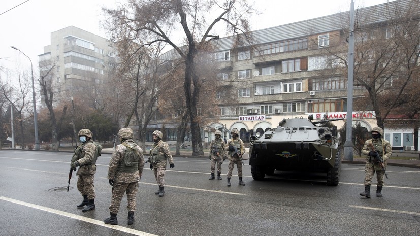 Пресс-служба Токаева: направление в Алма-Ату дополнительных военных сил спасло город