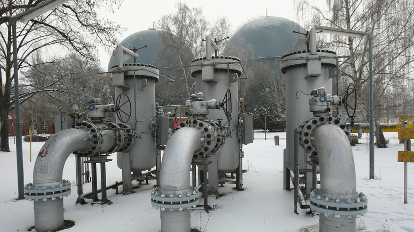 «Газпром»: из ПХГ Европы отобрано уже больше половины закачанного в прошлом году газа