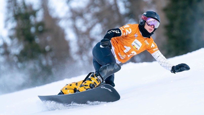 Российские сноубордисты завоевали серебро на этапе КМ в Австрии