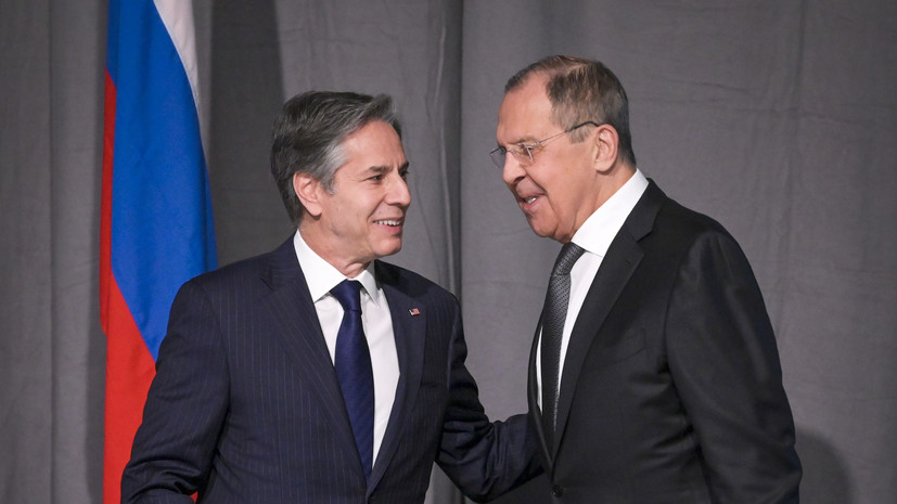Лавров и Блинкен обсудили итоги встреч по стратегической безопасности
