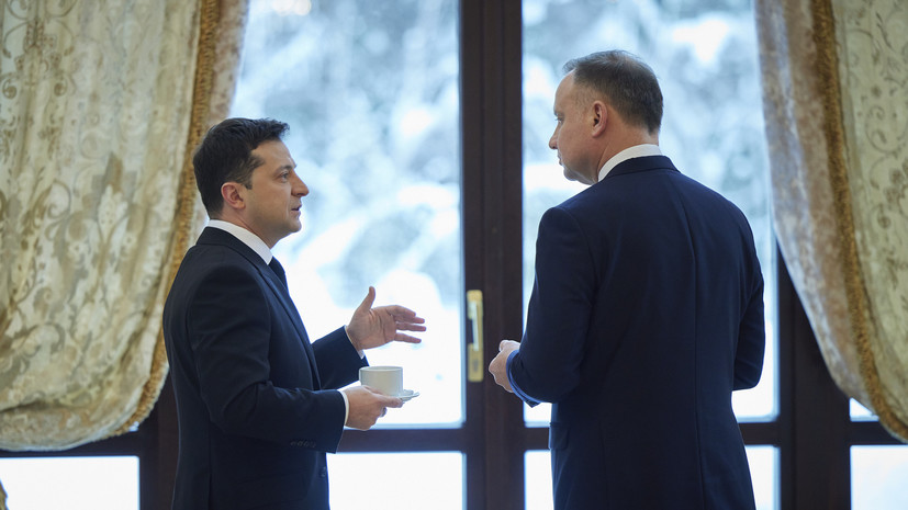 Президенты Польши и Украины создадут специальный канал связи
