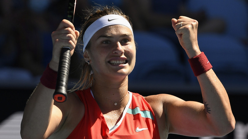 Соболенко одержала третью волевую победу подряд и вышла в 1/8 финала Australian Open